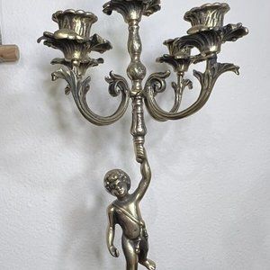 antique candle holder